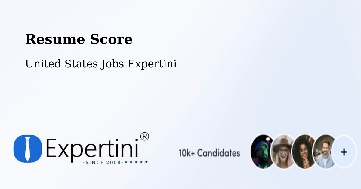 Resume Score & Job Description Match Tool – Raynham - United States Jobs Expertini